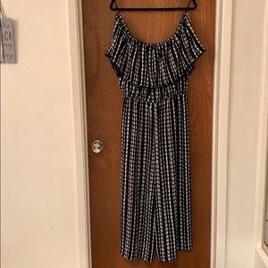 Black and white jumpsuit!